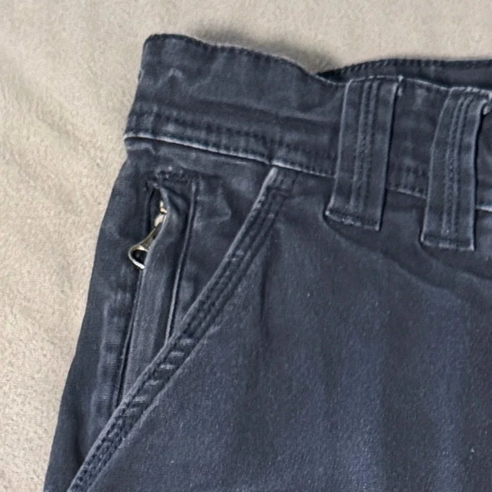 Duluth Trading Co Pants Mens 46x30* Blue Flex Fire Hose Relaxed Fit Work Utility